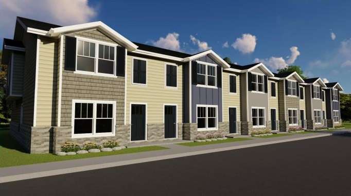 Oakley Townhomes Exterior Rendering