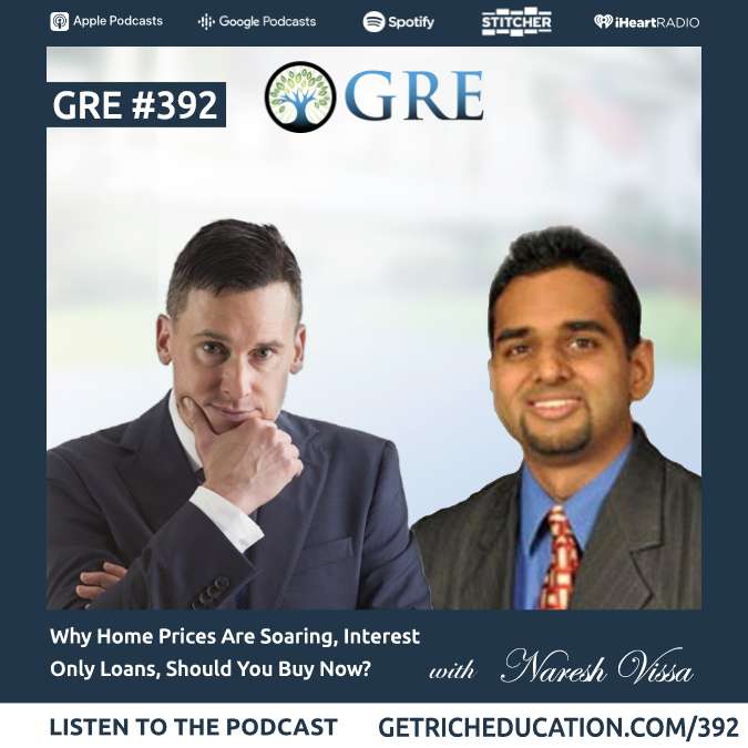 392: Why Home Prices Are Soaring, Interest-Only Loans, Should You Buy Now? Meet Naresh Vissa